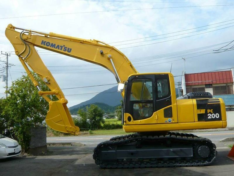 Аренда гусеничного экскаватора Komatsu PC200