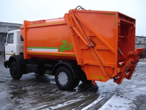 Аренда мусоровоза 18 м3 МКЗ-3409