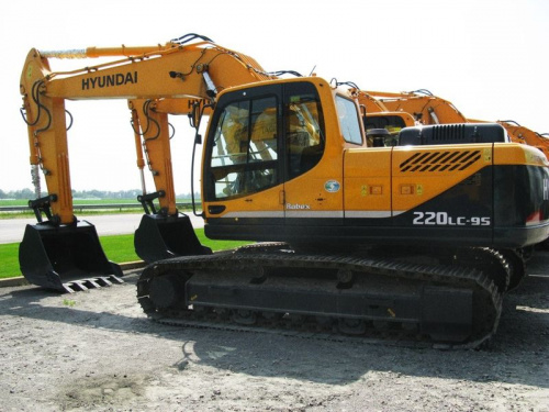 Аренда гусеничного экскаватора Hyundai R220LC-9S